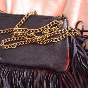 COPY - Carlos Santan Fringe Clutch